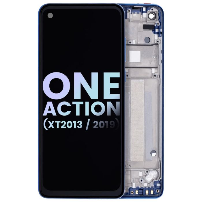 LCD Display mit Rahmen für One Action (XT2013-1/ XT2013-2/ XT2013-4/ 2019)