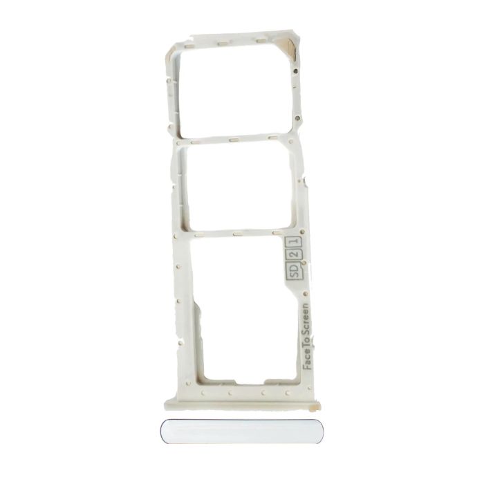 SIM-Kartenschacht für Motorola Moto One Action (XT2013/ 2019) (Original) (Weiß)