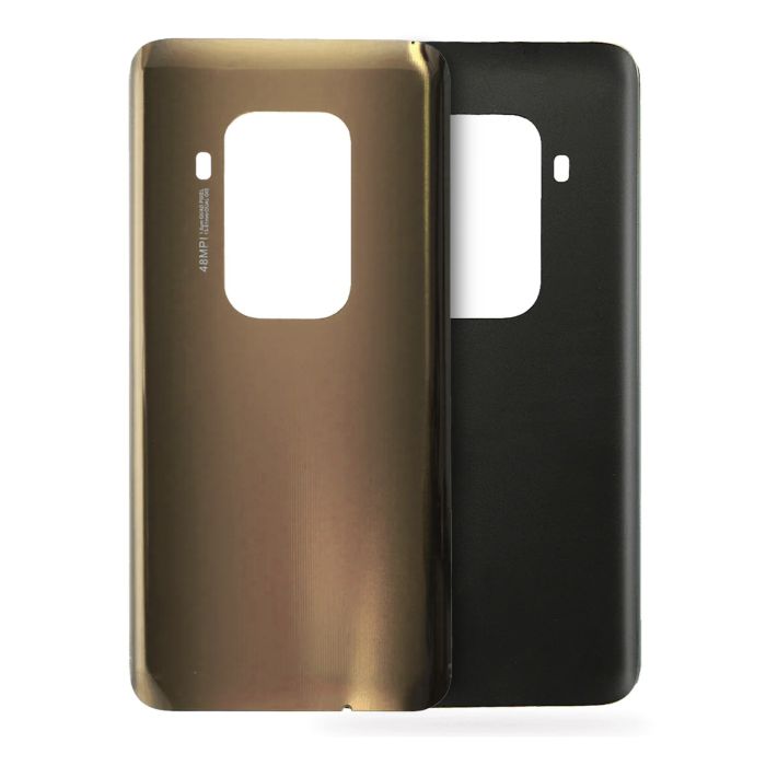 Rückglas für Motorola Moto One Zoom (XT2010-1/ 2019) (Original) (Gold)