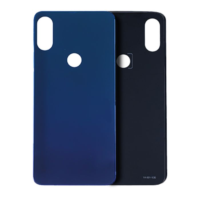 Rückglas für Motorola One (XT1941/ 2018)/ Moto P30 (XT1943/ 2018) (Blau)