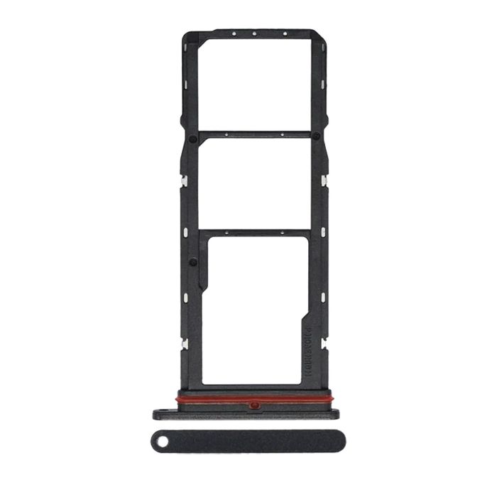 SIM-Kartenschacht Dual für One (XT1941/ 2018)/ Moto P30 (XT1943/ 2018) (Schwarz)