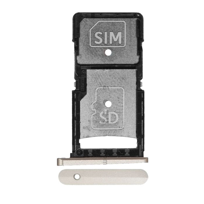SIM-Kartenschacht für Droid Turbo 2 (XT1585/ XT1580/ XT1581/ 2015) (Gold)