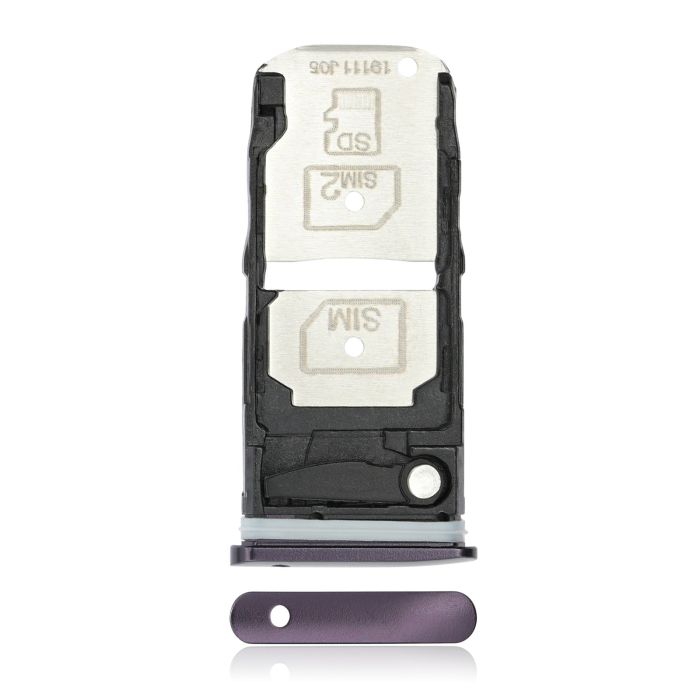 SIM-Kartenschacht Dual für Motorola Moto Z4 (XT1980/ 2019) (Lila)