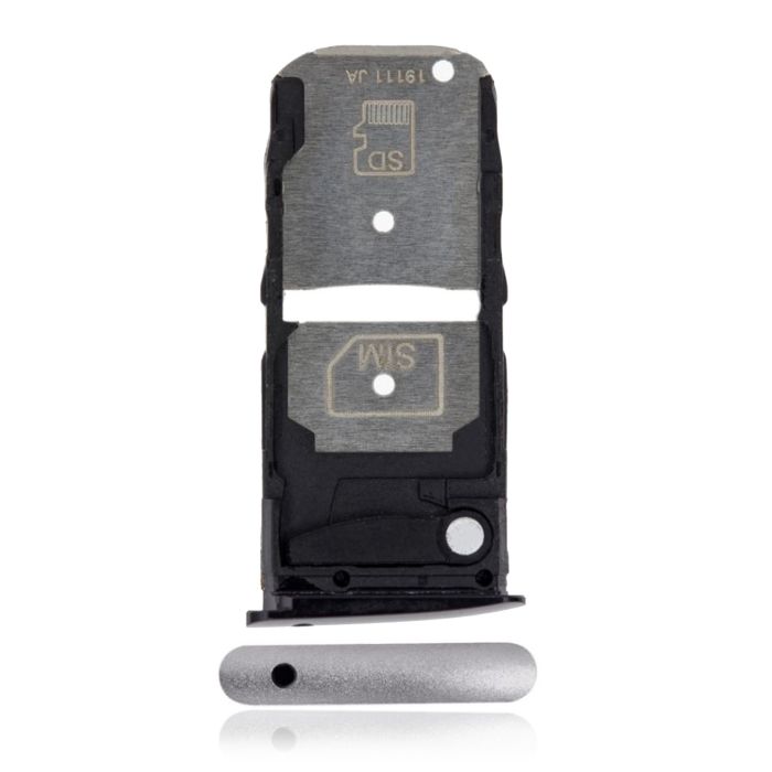 SIM-Kartenschacht Single für Motorola Moto Z4 (XT1980/ 2019) (Frost White)