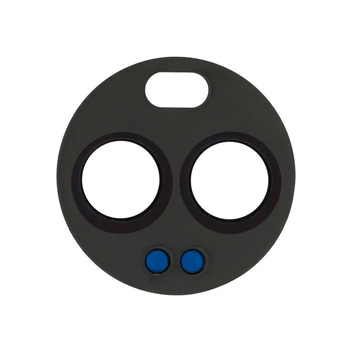 Rückkamera Glas Linse für Motorola Moto Z3 (XT1929-17/ 2018) (Schwarz)