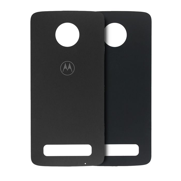 Rückglas für Moto Z3 Play (XT1929-17/ 2018) (Verizon) (Original) (Onyx Black)