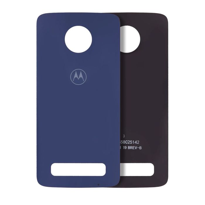 Rückglas für Motorola Moto Z3 Play (XT1929/ 2018) (Original) (Deep Indigo)