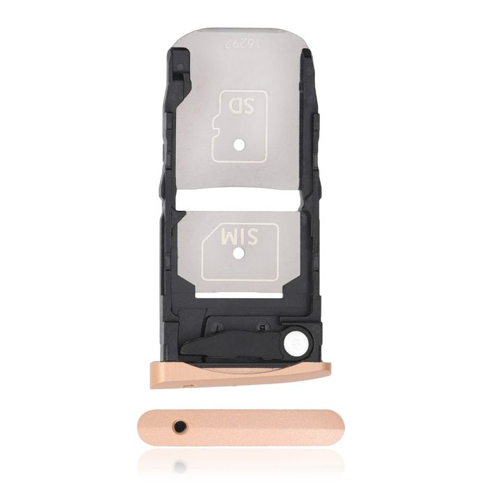 SIM-Kartenschacht für Motorola Moto Z Force Droid (XT1650-02/ 2016) (Rose Gold)