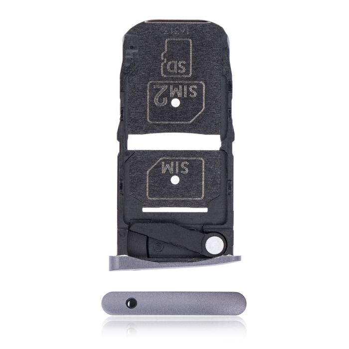 SIM-Kartenschacht für Motorola Moto Z Force Droid (XT1650-02/ 2016) (Schwarz)