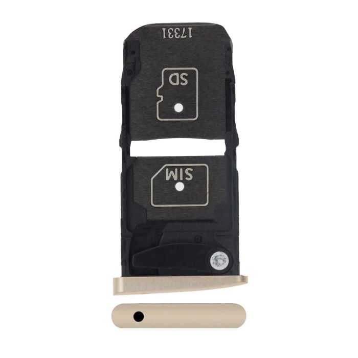 SIM-Kartenschacht für Motorola Moto Z Droid (XT1650-01/ 2016) (Gold)