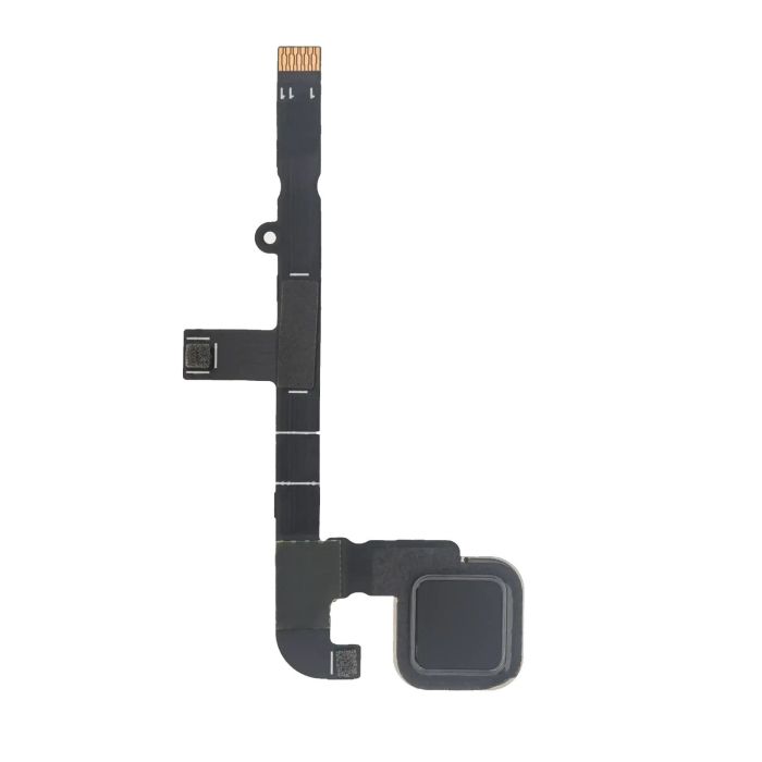 Home-Taste mit Flexkabel für Motorola Moto Z Play Droid (XT1635/ 2016) (Schwarz)