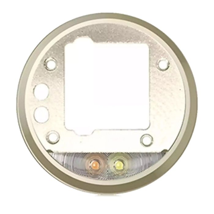 Rückkamera-Linse Halterung und Blitz Diffusor für Moto Z Play Droid (Gold)