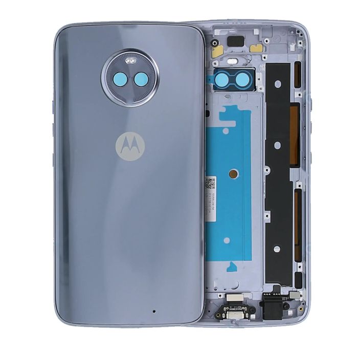 Rückgehäuse für Motorola Moto X4 (XT1900/ 2017) (Original) (Blau)