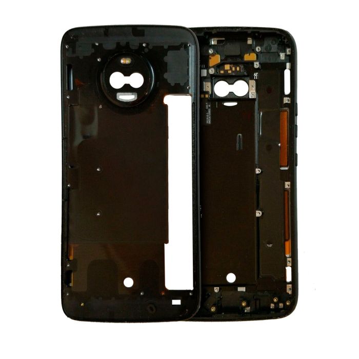 Mittelrahmen für Motorola Moto X4 (XT1900/ 2017) (Original) (Schwarz)
