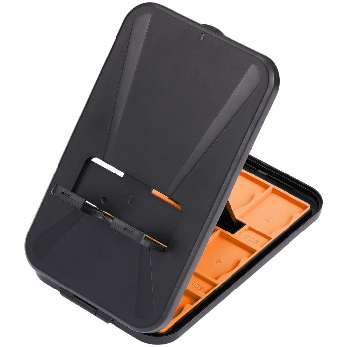 Kartenbox Ständer für Nintendo Switch/ 2/ Lite/ OLED Konsole (Orange)