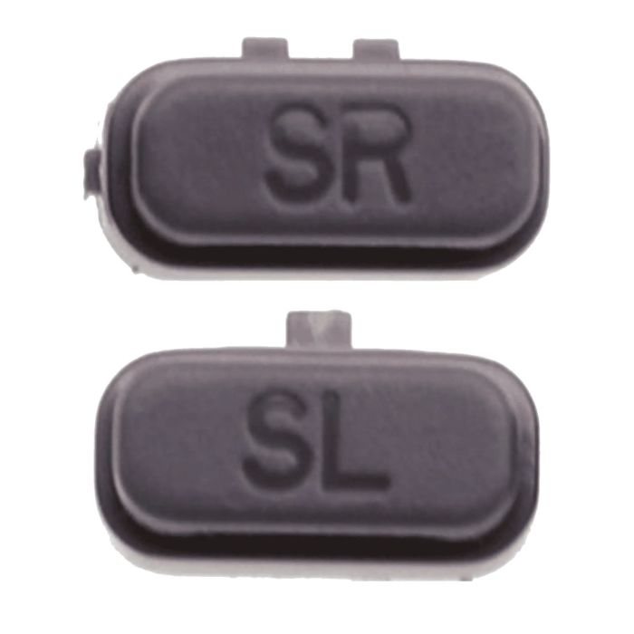 SR und SL Switch Taste für Nintendo Switch Joy-Con (2-teiliges Set) (Schwarz)