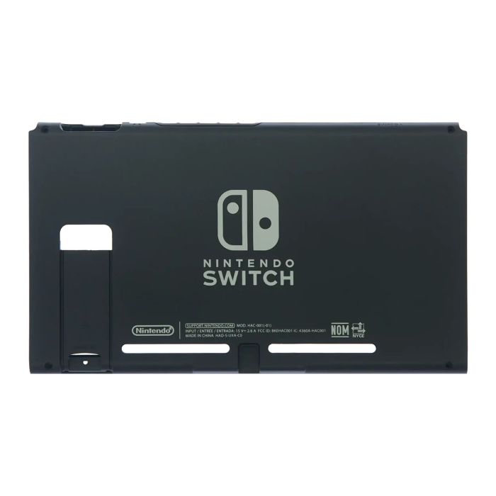 Gehäuse Oben Unten für Nintendo Switch (HAC-001(-01) Version 2) (Schwarz)