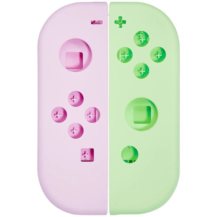 Gehäuse für Nintendo Switch Joy-Con Controller (Lila/ Grün)