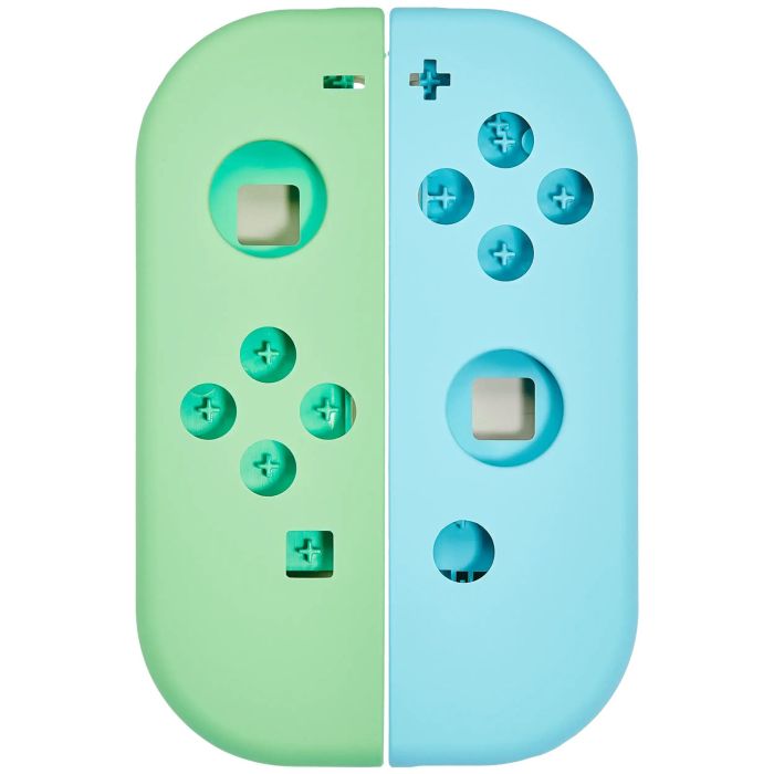 Gehäuse für Nintendo Switch Joy-Con Controller (Grün/ Blau)