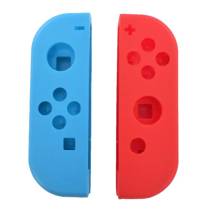 Ersatz Gehäuse für Nintendo Switch OLED Joy-Con (Blau/ Rot)