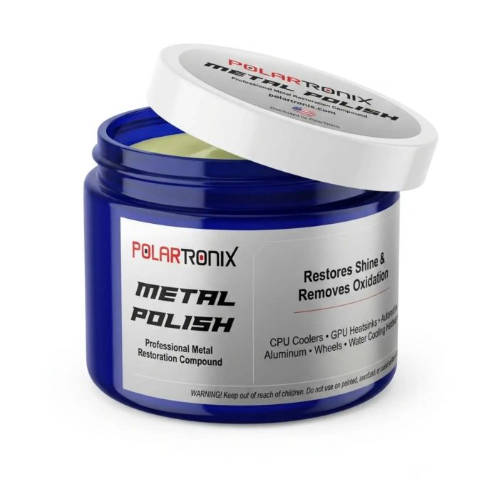 Metall Polierpaste Aluminium Kühlkörper CPU GPU Kühler 170 g PolarTronix