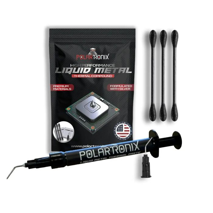 Flüssigmetall Wärmeleitpaste PS5 PC GPU 130 W/mK 1,5 g PolarTronix