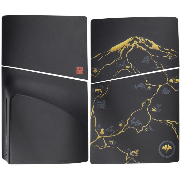 Gehäuse Cover Sony PlayStation 5 Pro Disc Edition Schwarz Ghost of Yotei
