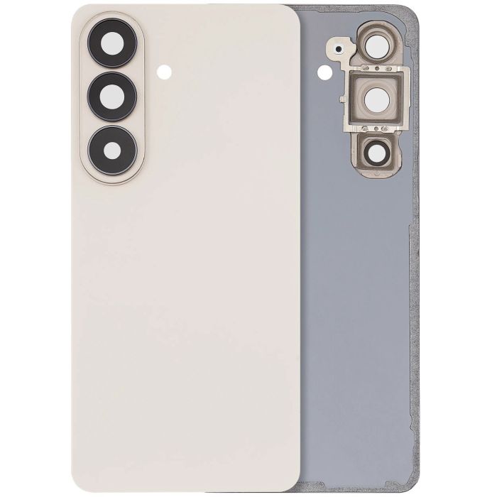 Rückglas mit Kameralinse für Samsung Galaxy S26 (Aftermarket Plus) (Pink Gold)