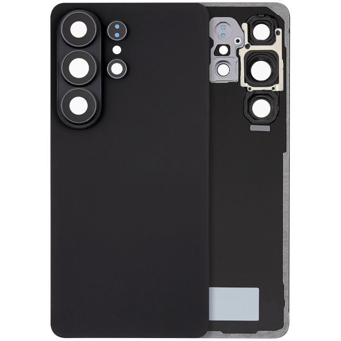 Rückglas mit Kameralinse für Galaxy S26 Ultra (Aftermarket Plus) (Schwarz)