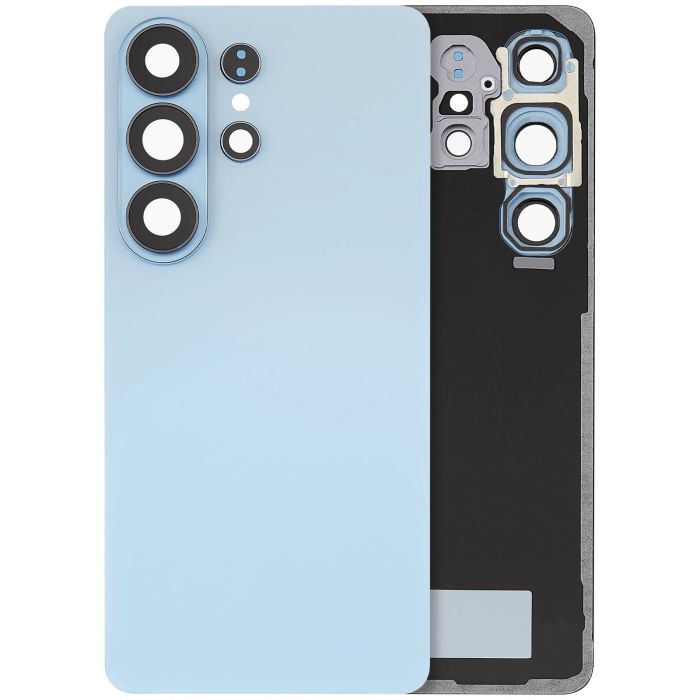 Rückglas mit Kameralinse für Galaxy S26 Ultra (Aftermarket Plus) (Himmelblau)