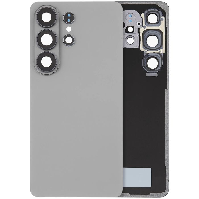 Rückglas mit Kameralinse für Galaxy S26 Ultra (Aftermarket Plus) (Silver Shadow)