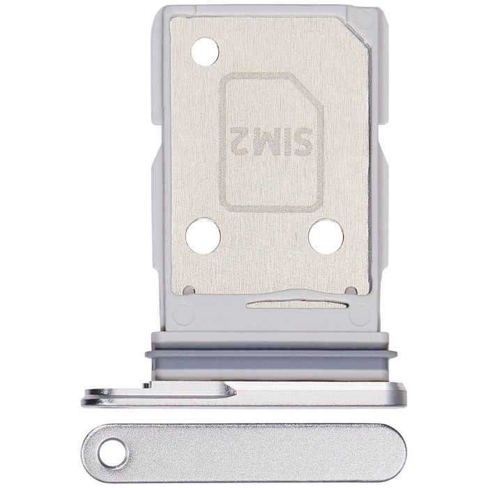 SIM-Kartenschacht Dual für Samsung Galaxy S26 Ultra (S948) (Weiß)