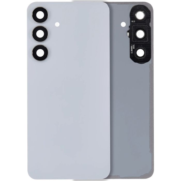 Rückglas mit Kameralinse für Galaxy S25 FE (ohne Logo) (Icyblue)