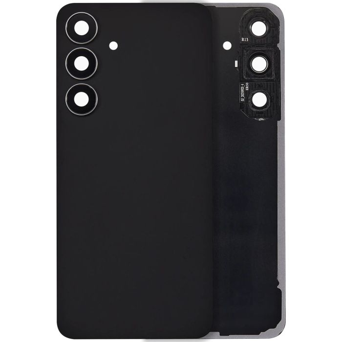 Rückglas mit Kameralinse für Galaxy S25 FE (ohne Logo) (Jetblack)