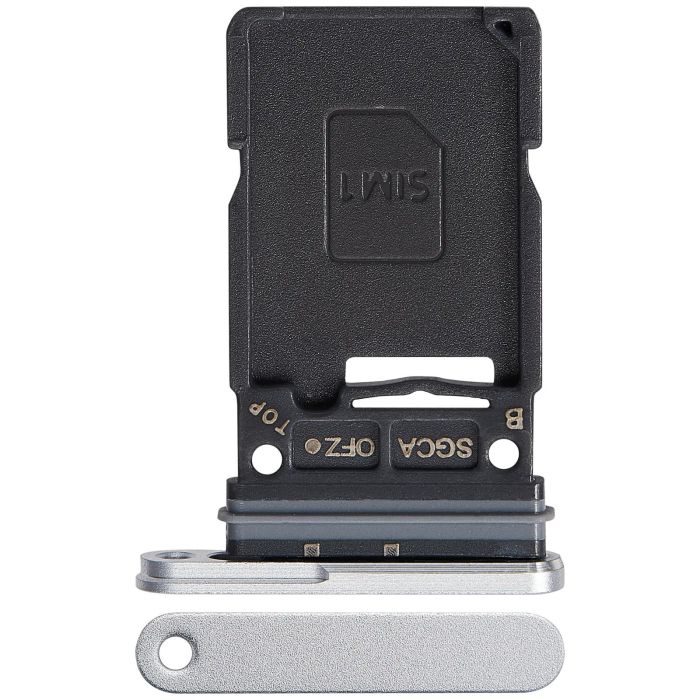 SIM-Kartenschacht Single für Samsung Galaxy S25 FE 5G (Weiß) (Premium)