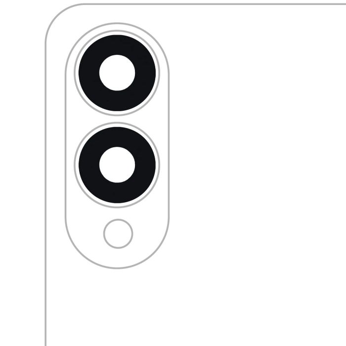 Rückkamera-Linse (nur Glas) mit Kleber für Galaxy S25 Rand (S937) (All Colors)