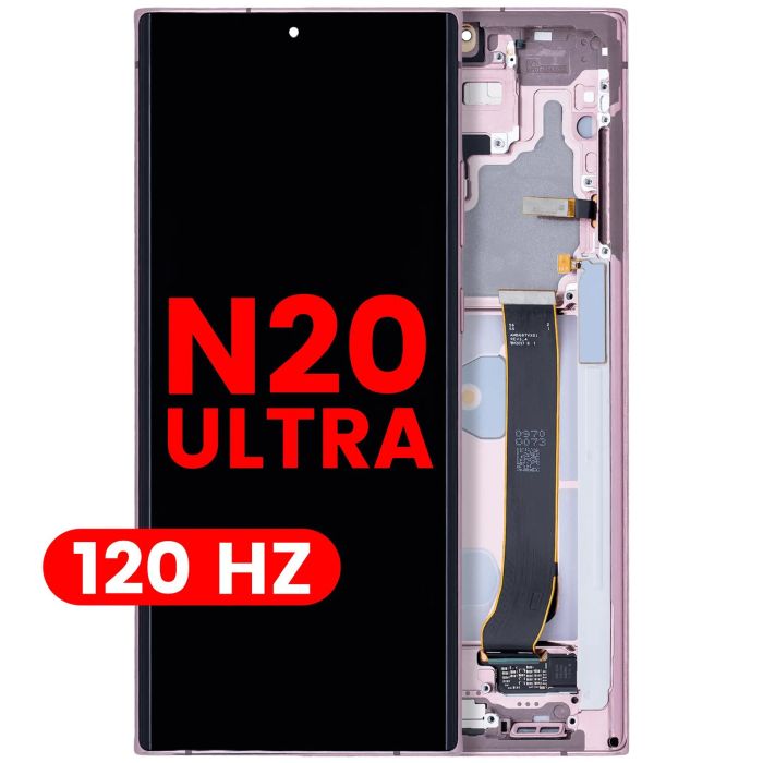 OLED Display mit Rahmen für Galaxy Note 20 Ultra 5G (120Hz)
