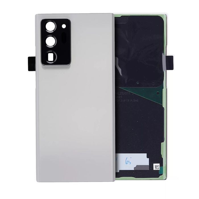 Rückglas für Samsung Galaxy Note 20 Ultra (Service Pack) (Mystic White)