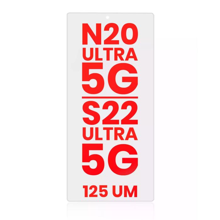 OCA für Samsung Galaxy Note 20 Ultra 5G/ S22 Ultra 5G (10er Pack) (125um)