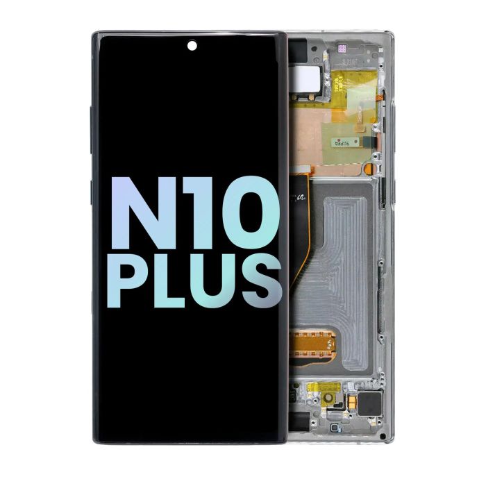 OLED Display mit Rahmen für Galaxy Note 10 Plus/ 5G (Service Pack)