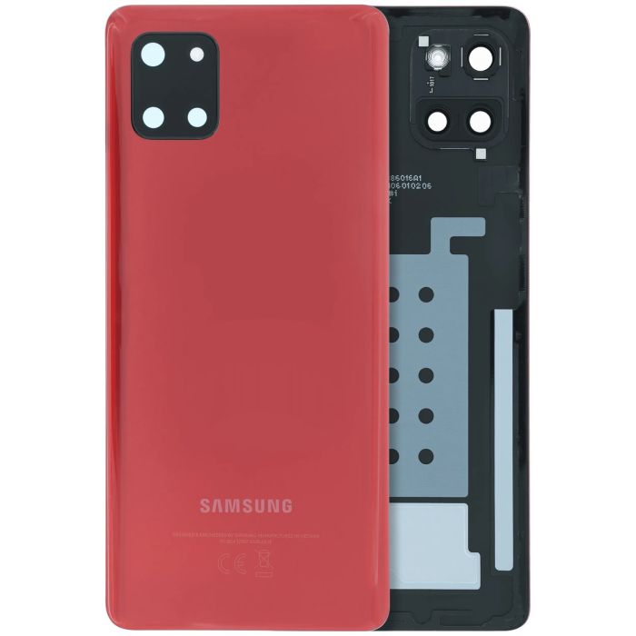 Rückseite Abdeckung für Samsung Galaxy Note 10 Lite (Service Pack) (Rot)