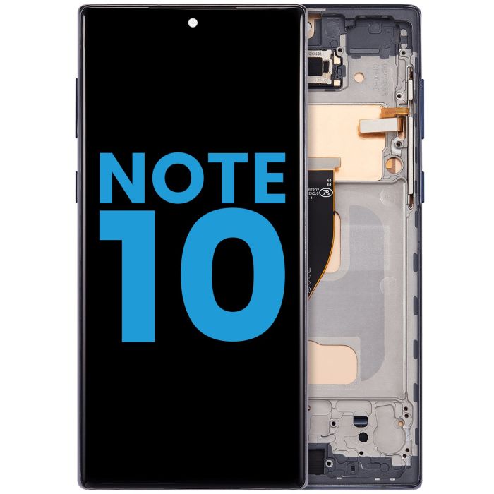 LCD Display mit Rahmen (ohne Fingerabdruck Sensor) für Galaxy Note 10 Nr.2