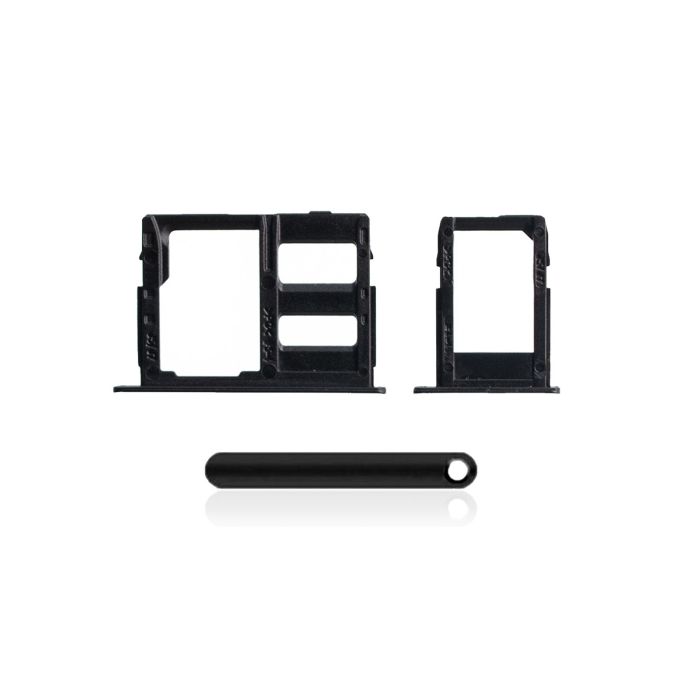 SIM-Kartenschacht für Samsung Galaxy J7 Pro (J730/2017) (Schwarz)