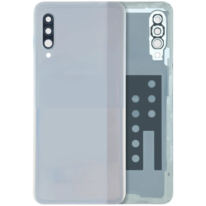 Rückglas für Samsung Galaxy A90 5G (A908/ 2019) (Service Pack) (Weiß)