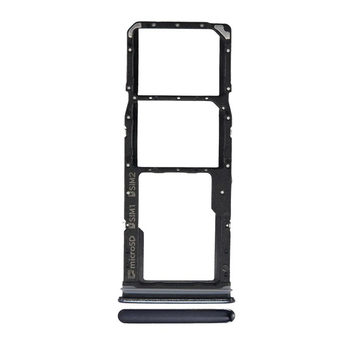 SIM-Kartenschacht Dual für Samsung Galaxy A9 (A920/ 2018) (Caviar Black)