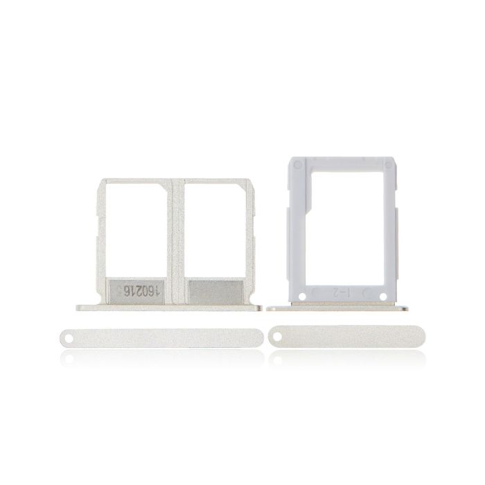 SIM-Kartenschacht Dual für Galaxy A9 Pro (A910/ 2016) (Gold) (2-teiliges Set)