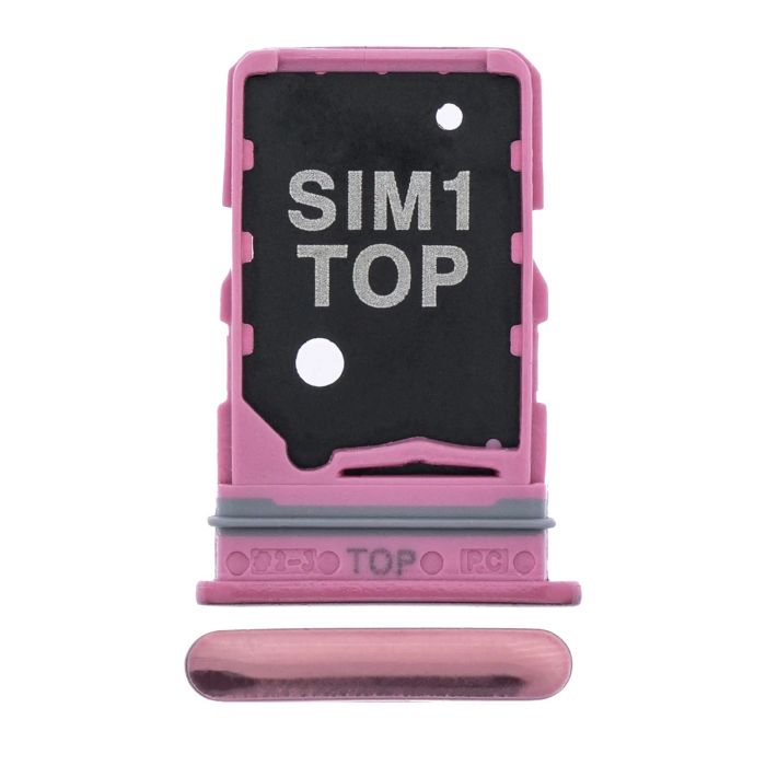 SIM-Kartenschacht Dual für Samsung Galaxy A80 (A805/ 2019) (Pink)