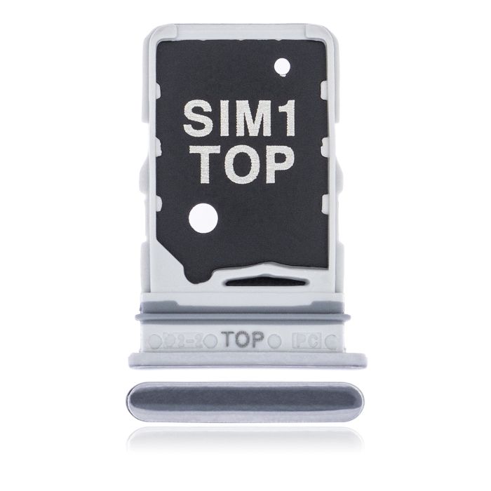 SIM-Kartenschacht Dual für Samsung Galaxy A80 (A805/ 2019) (Ghost White)