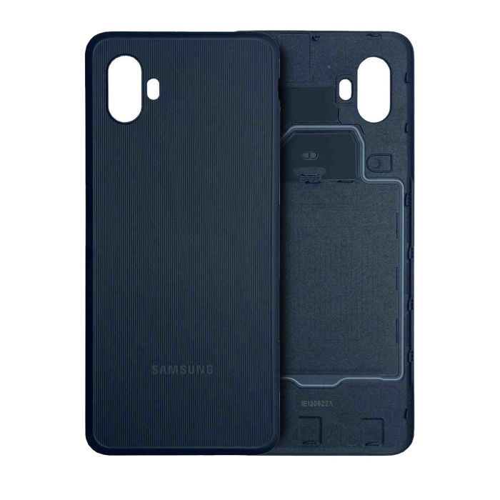 Rückglas mit Kameralinse für Galaxy Xcover 6 Pro (Service Pack) (Schwarz)