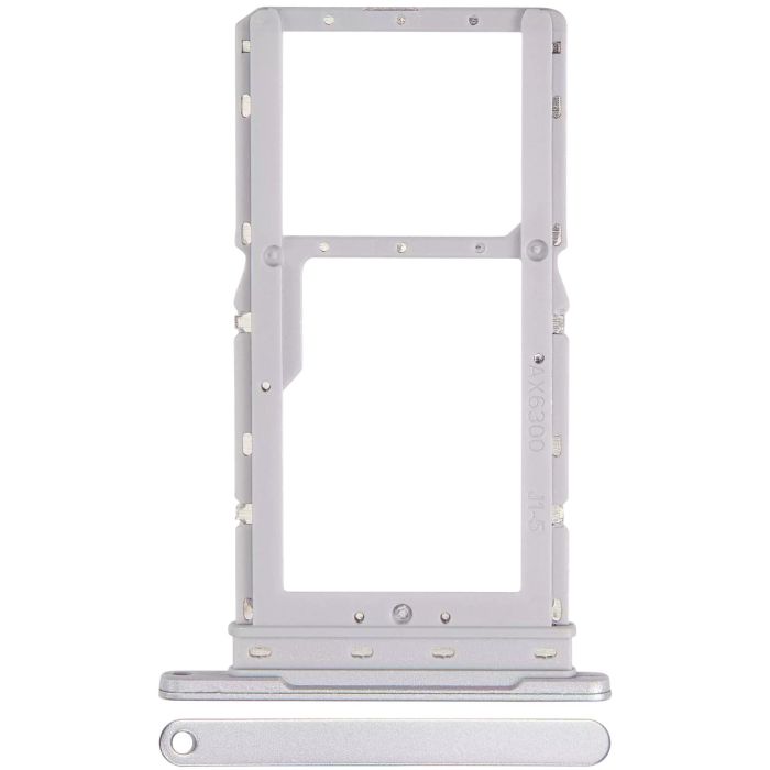 SIM-Kartenschacht Dual für Samsung Galaxy Tab A8 10.5" (X205/ 2021) (Silber)